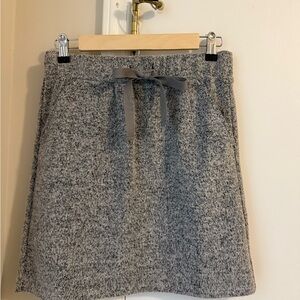 NWT LOFT Heathered Gray Mini Skirt